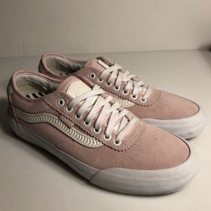 Chalk pink vans size 8.5 men